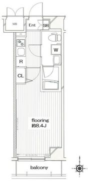 スプレスター王子の間取り画像