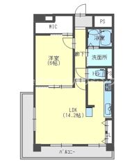パレスモンレーヴの間取り画像
