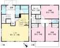府中市四谷3丁目戸建の間取り画像