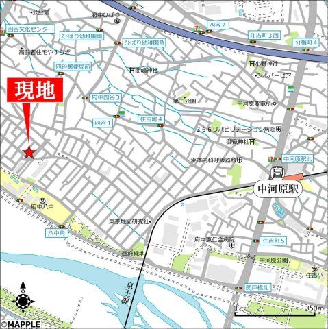 近くに施設あり