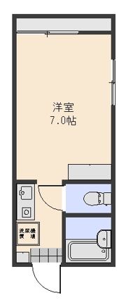 フルール豊成の間取り画像