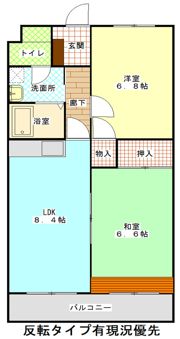 ビューしじみの森の間取り画像