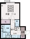 イクシオ六月の間取り画像