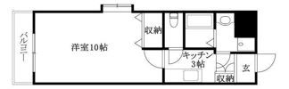 コウテイ本町マンションの間取り画像