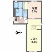 シャーメゾンアポロの間取り画像