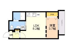 quador桜並木の間取り画像