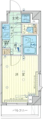 ルーブル多摩川七番館の間取り画像