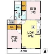 ヴィラージュ・95 A棟の間取り画像