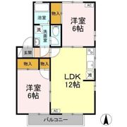 ヴィラージュ・95 B棟の間取り画像