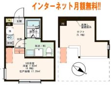 Moon Star KANAMACHIの間取り画像