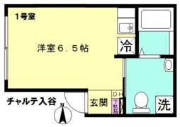 チャルテ入谷の間取り画像