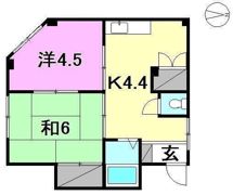 ロイヤルコーポ永代の間取り画像