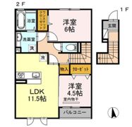 La・Maison A棟の間取り画像