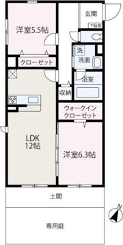 Ciel bleuの間取り画像