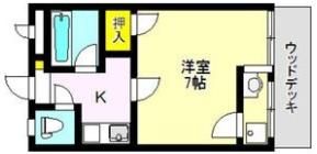 ヴィラ栄町の間取り画像