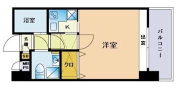 エステート・モア・警固の間取り画像