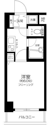 菱和パレス広尾の間取り画像