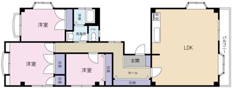 プリベイル池上の間取り画像