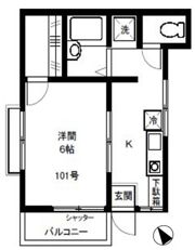 コンフォール吉祥寺の間取り画像