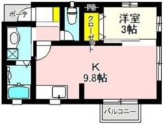セルシオハイツⅢの間取り画像