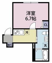 （仮称）井土ケ谷下町新築アパートの間取り画像