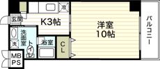 ラフォーレ観音の間取り画像
