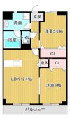 ウィズ・エフⅡの間取り画像