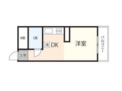 京急西広島マンションの間取り画像