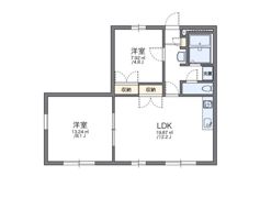 レオパレスエスペランサの間取り画像