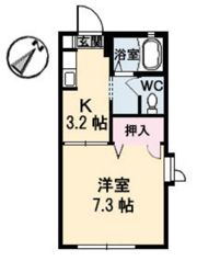 サントーク伴 B棟の間取り画像