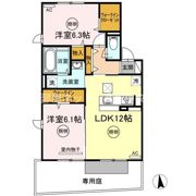 リリックガーデン B棟の間取り画像
