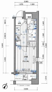 アプレシティ池袋の間取り画像