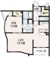 ポラリス島田の間取り画像