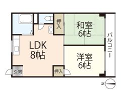第三山本ビルの間取り画像