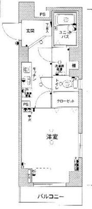 スカイコート本郷東大前壱番館の間取り画像