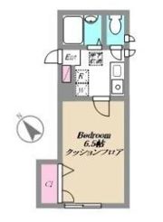 リースランド十条の間取り画像