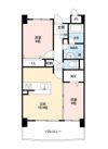 フレアプレイスの間取り画像