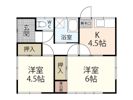 植本貸家の間取り画像