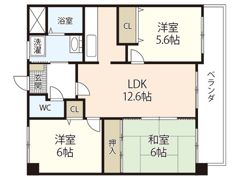 MAENOYA 2ndの間取り画像