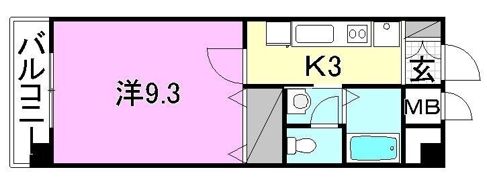 フォルテ竹原の間取り画像