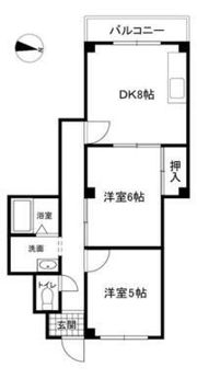 マンション木原の間取り画像