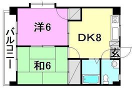 カミーリア愛光の間取り画像