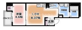 LuXe森小路の間取り画像