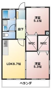 ナガトモ姶良ビルの間取り画像