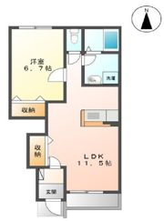 シーズンワンAの間取り画像