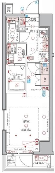 クレヴィスタ綾瀬Ⅱの間取り画像