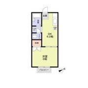 第2晴美ハイツの間取り画像