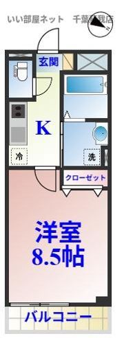 DOビル千葉寺の間取り画像