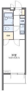 レオパレストウメイの間取り画像