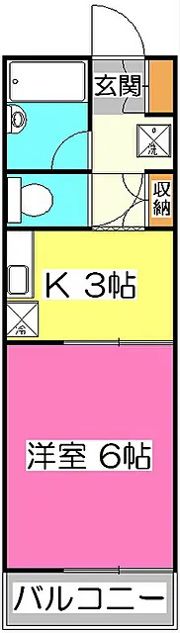 サンジュエリー所沢の間取り画像